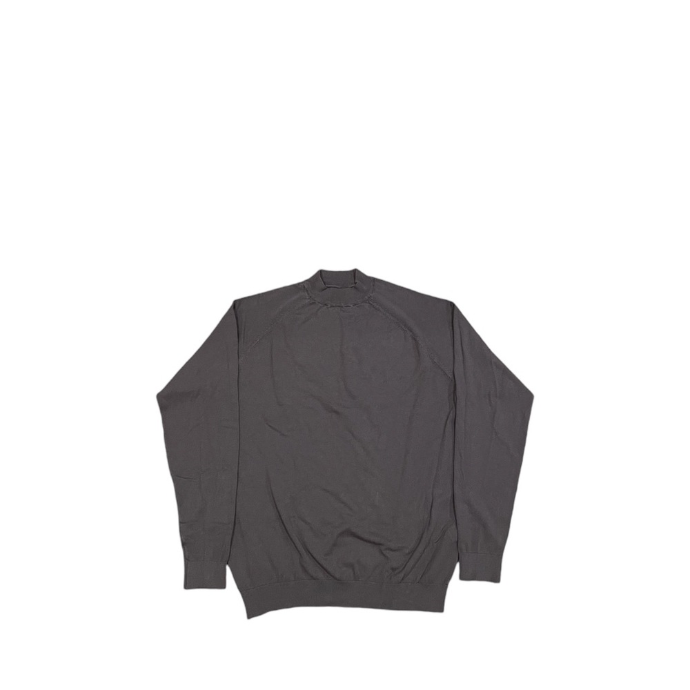 Zara Men’s Mocha Brown Mock Neck Sweater